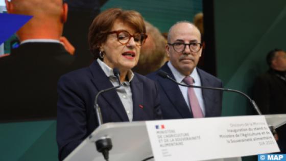 اختيار المغرب ضيف شرف المعرض الدولي للفلاحة بباريس يعكس جودة التعاون الثنائي (وزيرة الفلاحة الفرنسية)
