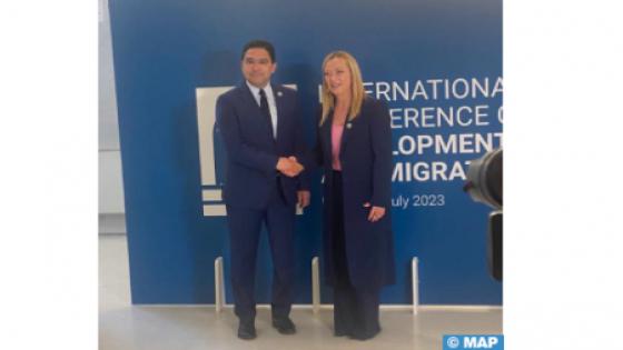 السيد بوريطة يعرض بروما مقومات الرؤية الملكية لقضية الهجرة