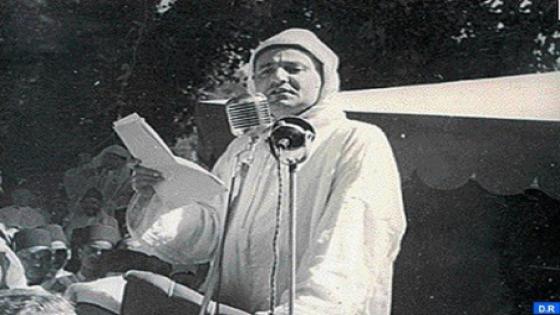 زيارة جلالة المغفور له محمد الخامس إلى محاميد الغزلان: حدث بارز يجسد الروابط العميقة بين العرش والشعب