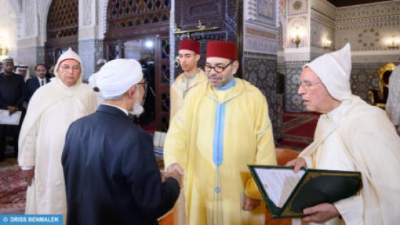 أمير المؤمنين يترأس الدرس الثاني من سلسلة الدروس الحسنية الرمضانية