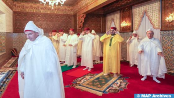 أمير المؤمنين يؤدي غدا السبت صلاة عيد الفطر المبارك بالمسجد المحمدي بمدينة الدار البيضاء (وزارة القصور الملكية والتشريفات والأوسمة)