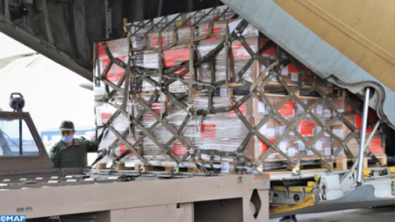 انطلاق عملية إرسال المساعدات الإنسانية إلى لبنان بتعليمات سامية من جلالة الملك