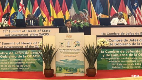 القمة الـ11 لمنظمة دول إفريقيا والكاريبي والمحيط الهادئ: السيد بوريطة يبرز بمالابو الرؤية الملكية لتعاون جنوب–جنوب قائم على الشراكة والتضامن الفاعل