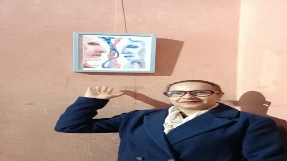 الفنانة التشكيلية مونة الهمشي .. أميرة تشبعت بلغة الألوان منذ الصغر