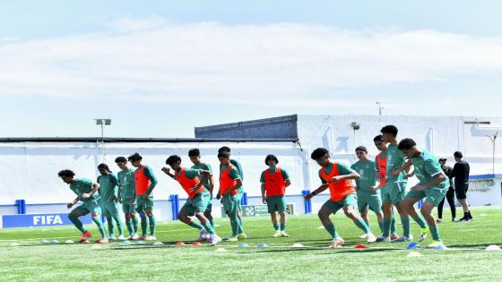 المنتخب الوطني لأقل من 17 سنة يواصل استعداداته لبطولة شمال إفريقيا بليبيا