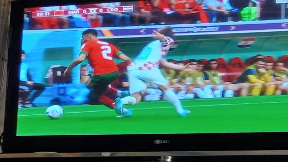 عاجل: نهاية الشوط الأول بالتعادل الأبيض بين المنتخب المغربي ونظيره الكرواتي