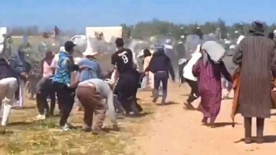 مواجهات سيدي عيسي بن سليمان بإقليم قلعة السراغنة تخلف إصابة 15 فردا من القوات العمومية