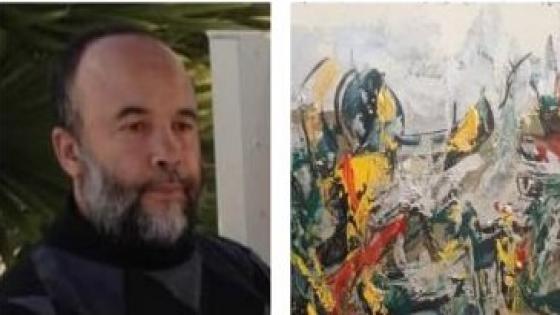 الفنان التشكيلي الكبير عبد الله فنينو يعزف لحن الألوان ويطوع بريشته فضاء اللوحات لتصبح ايقونات الجمال والبهاء