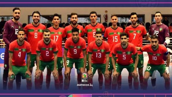 المنتخب الوطني لكرة القدم داخل القاعة يجري آخر حصة تدريبية قبل لقاء كاب فيردي