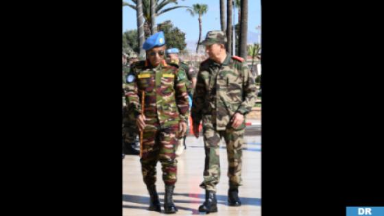 الفريق أول، المفتش العام للقوات المسلحة الملكية يستقبل بأكادير قائد قوة البعثة الأممية بالأقاليم الجنوبية للمملكة