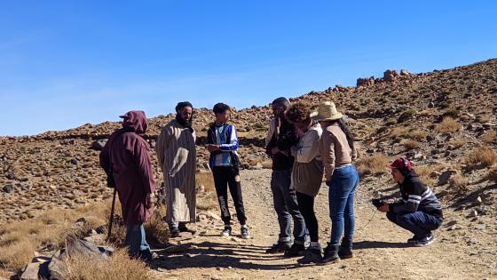  توثيق التغيرات المناخية بالمناطق المجاورة لجبل سيروا