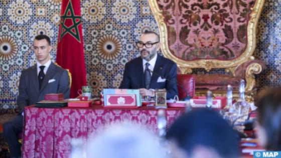 صاحب الجلالة الملك محمد السادس يترأس مجلسا وزاريا