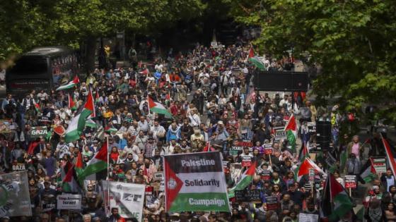 تظاهرات تجوب العواصم الغربية تنديداً بما يقع في غزة