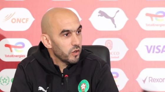 الركراكي: سوف نتعامل مع المباراة بمنتهى التركيز