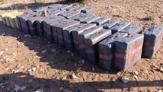 عناصر الدرك بمركز سيدي إسماعيل بإقليم الجديدة تحجز كمية كبيرة من مخدر الشيرا بجماعة مكرس