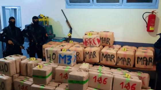 مصالح الأمن بورزازات تحبط عملية تهريب كمية كبيرة من المخدرات