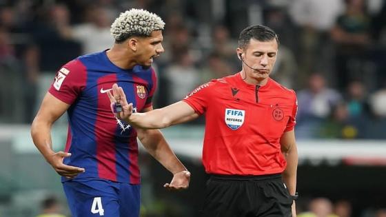 الكشف عن حكم مباراة “الكلاسيكو” بين ريال مدريد وبرشلونة