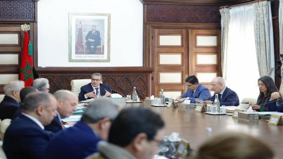 اجتماع مجلس الحكومة للتداول في عدد من مشاريع النصوص القانونية