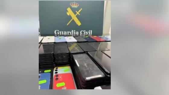 عناصر الحرس المدني الاسباني تحبط محاولة إدخال 591 هاتفاً محمولاً إلى ميناء طنجة المتوسط