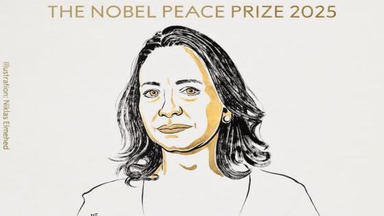 الفنزويلية ماريا كورينا ماتشادو تفوز بجائزة نوبل للسلام 2025