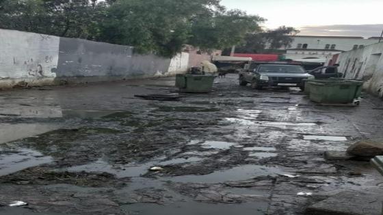 مشاهد مؤلمة لأزقة أولاد أفرج بعد التساقطات المطرية