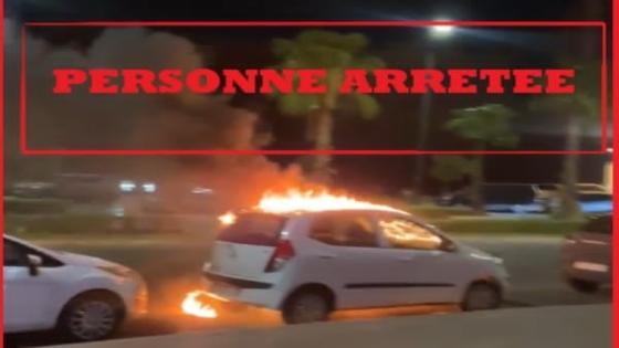 فرقة مكافحة العصابات بأمن مراكش توقف شخصا أضرم النار في سيارة بالشارع العام