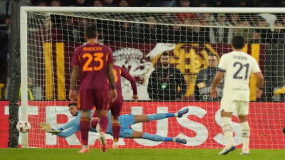 حارس ليل الفرنسي يتصدى لثلاث ركلات جزاء متتالية أمام روما بالدوري الأوروبي