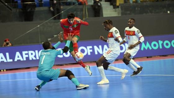 نهائيات كأس إفريقيا:المنتخب المغربي لكرة القدم داخل القاعة يواجه أنغولا في النهاية
