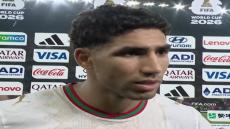 الصحف والشبكات الرياضية بالمكسيك تشيد بحكيمي وتصفه بالبطل النبيل