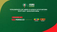 قرعة تصفيات كأس إفريقيا لأقل من 23 سنة: المنتخب الوطني يواجه الفائز من إثيوبيا وأوغندا