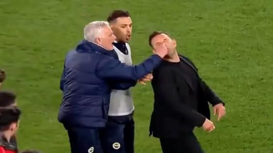 الاتحاد التركي يوقف مورينيو بعد حادثة قرص الأنف