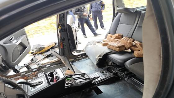 عناصر الجمارك والشرطة تحجز 75 كيلوغراما من الشيرا بسبتة