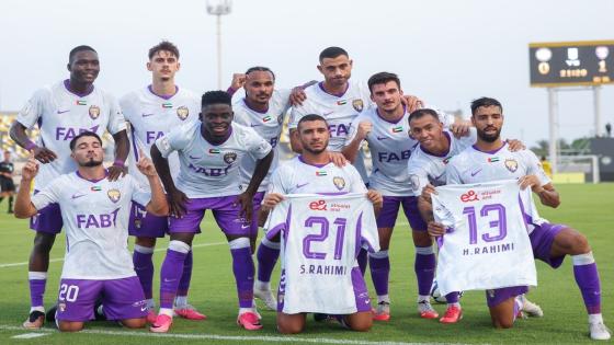 لاعبو العين يشاركون الأخوين رحيمي أحزانهما