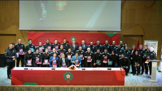 حفل تكريم على شرف كل من الحكام المتقاعدين والحكام الدوليين الحاصلين على شارة الفيفا