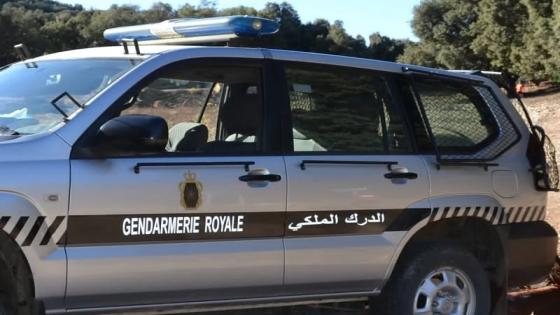 عناصر الدرك الملكي بباب برد توقف شخصين بحوزتهما المخدرات الصلبة