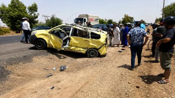 حادثة سير بين خريبكة وبوجنيبة تسفر وفاة شخص وإصابة آخرين