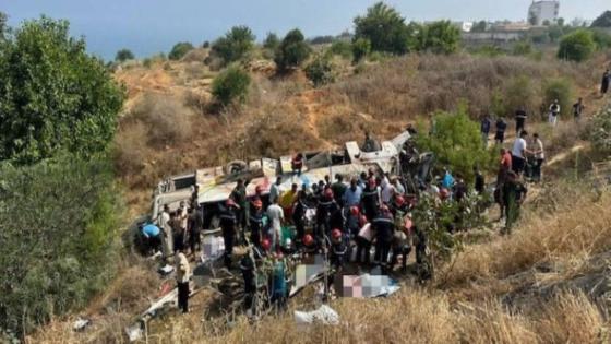 مقتل 25 شخصاً إثر انقلاب حافلة ركاب في الجزائر