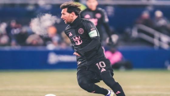 ميسي يسجل أول هدف له لعام 2025 وسط درجة حرارة 17 تحت الصفر