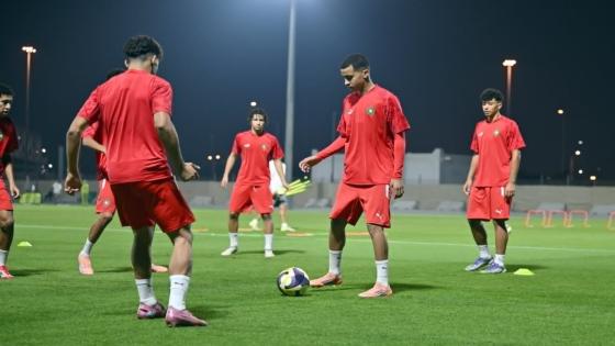 المنتخب الوطني لأقل من 17سنة يواصل استعداداته للقاء مالي